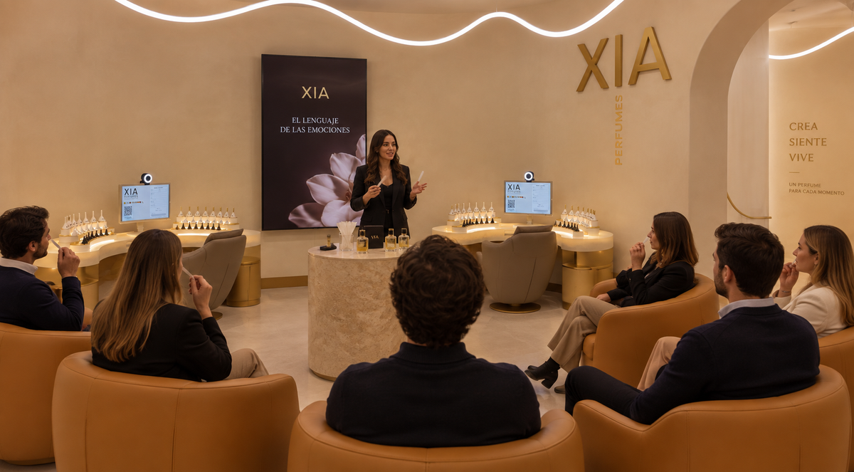 XIA Perfumes o cómo la inteligencia artificial te ayuda a crear tu fragancia personalizada en solo 20 minutos