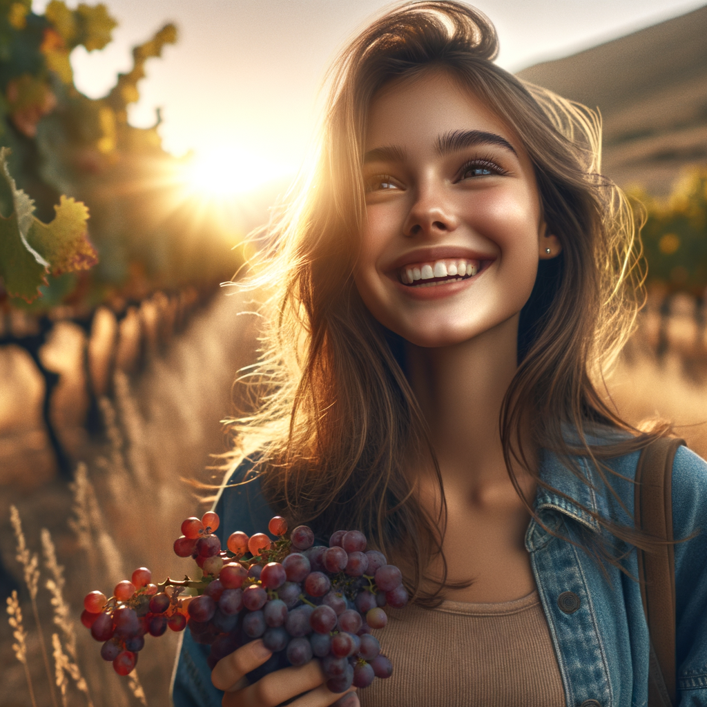 Sonrisa en el Viñedo
