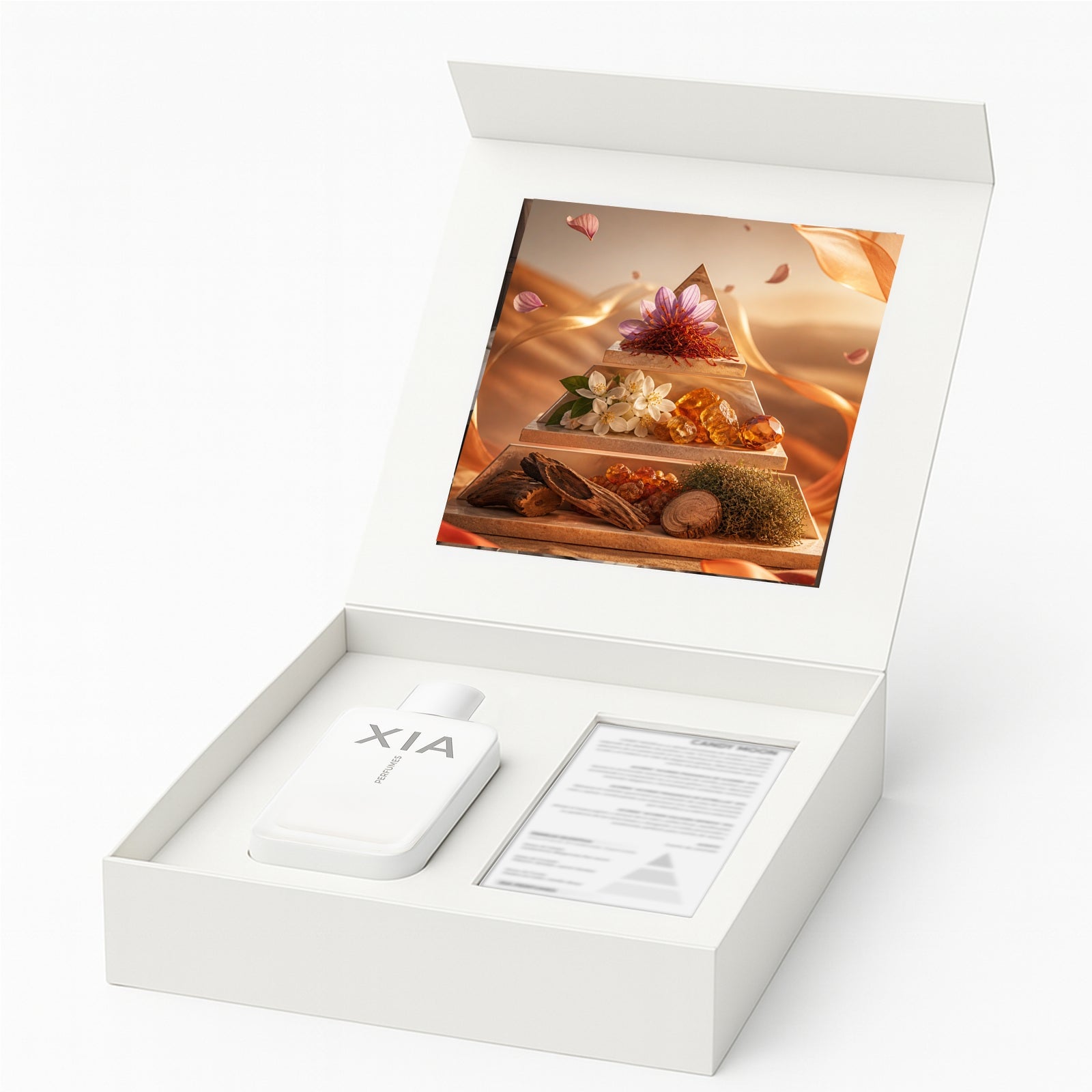 ESENCIA DE AZAFRAN — caja abierta