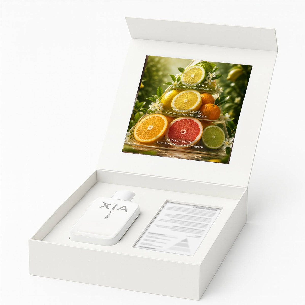 ORIGEN CITRICO — caja abierta